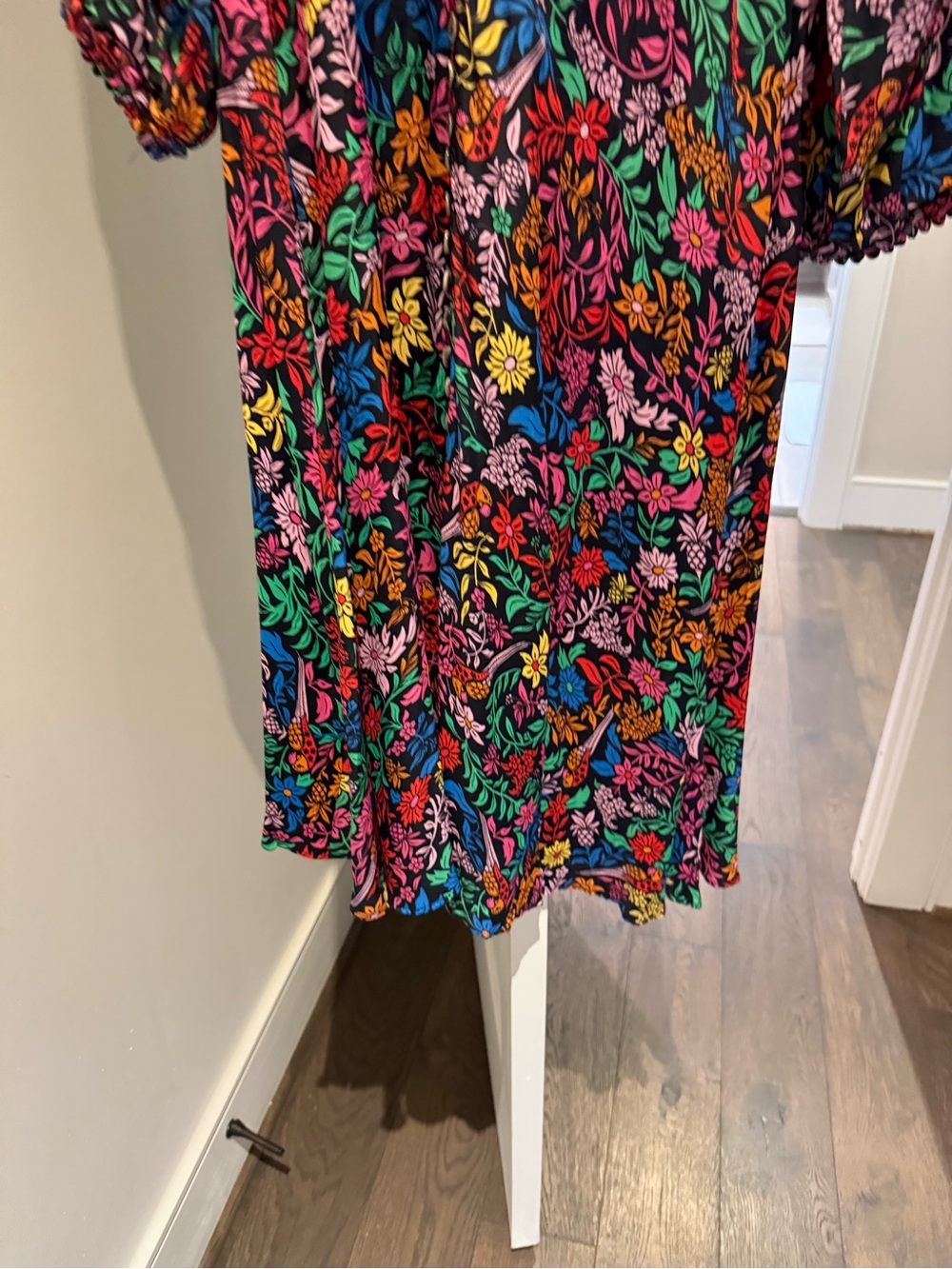 Floral midi dress